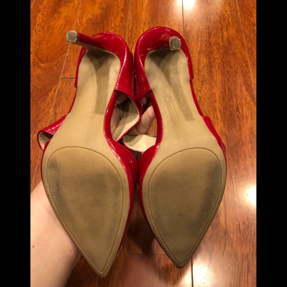 Jones New York Glossy Red Heels - Picture 4 of 9